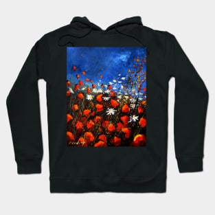 Red poppies Hoodie